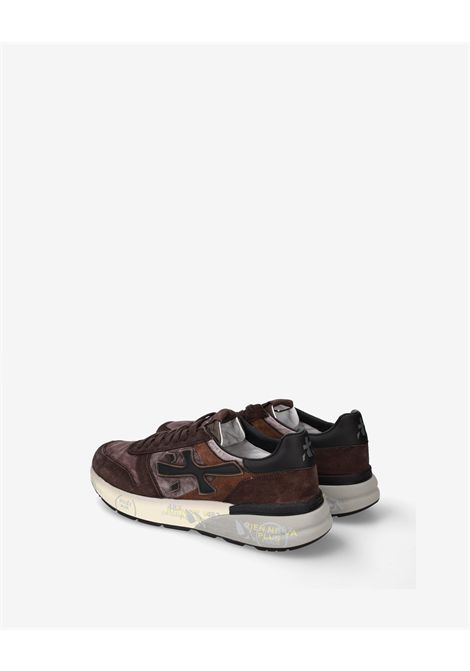 Premiata Mick 8434 Sneaker in Brown Suede Men's PREMIATA |  | MICK VAR8434